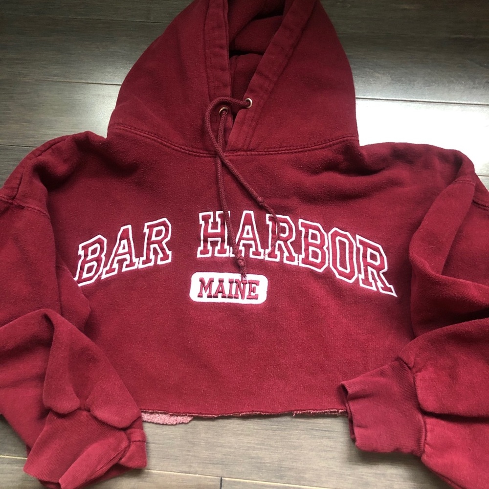 Cropped sweatshirt